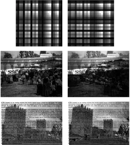 Figure 6: The ﬁrst three pairs of acquired images, after preprocessing.