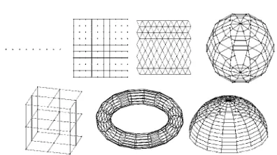 Fig 1. Node, edge and rib  