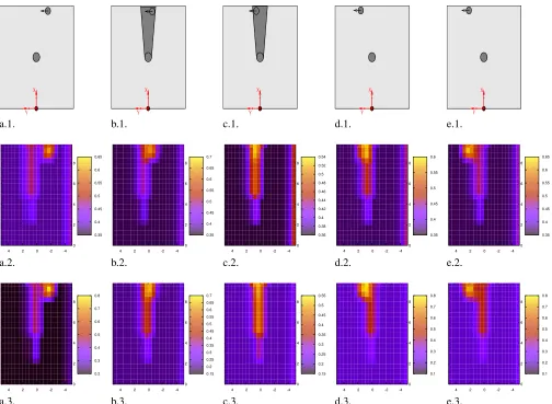 Fig. 4: A short sequence of a dynamic scene. The ﬁrst row describes the situation : a moving object is temporary hiddenby a static object