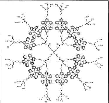 Fig. 9 A metallomicallauol (R = CH2CHs), containing twelve ruthenium atoms 