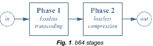 Fig. 1. b64 stages  
