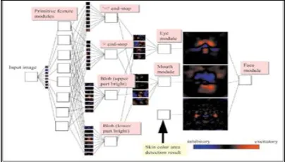 Fig. 1. Face detection using CNN [8] 