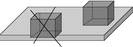 Figure 2: The candidate point is rejected because it does not respect the Face-On-Face constraint.