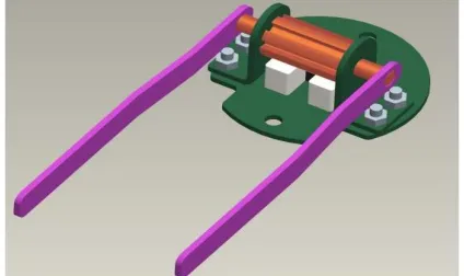Fig 5: Fabricated elbow disarticulation prosthesis 