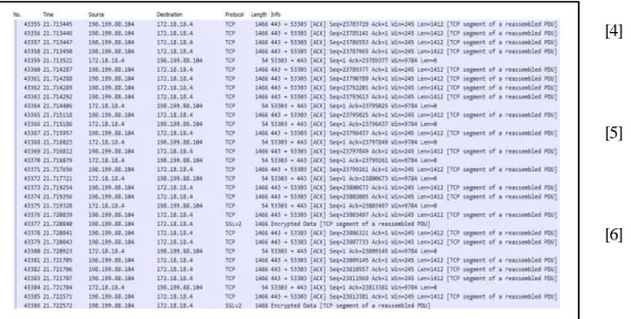 Fig. 4. Real-Time Traffic Analyzing 