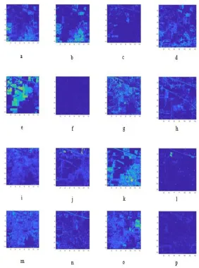 Figure 4: AVIRIS Indian pine image reconstruction after 