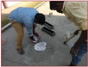 Fig 2.1. Concrete Mixing 
