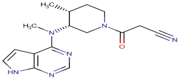 Figure 1: Chemical structure of Tofacitinib 