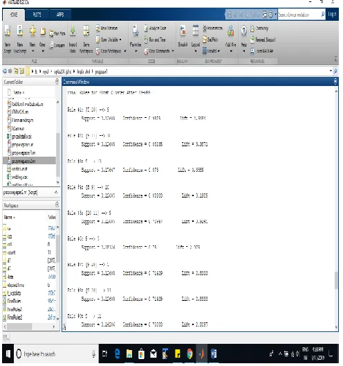 Figure 6  shows the rules generated for first cluster after EMGMM 