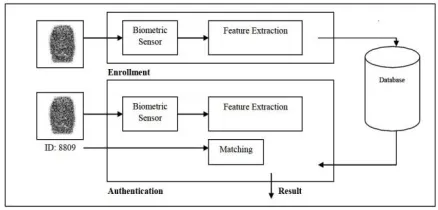 Figure 1.1 General Biometric Systems 