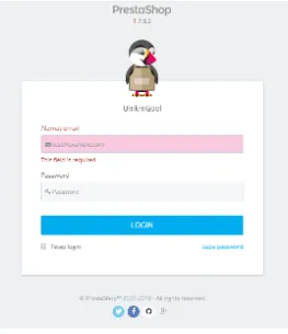 Figure 2:  Admin Dashboard  