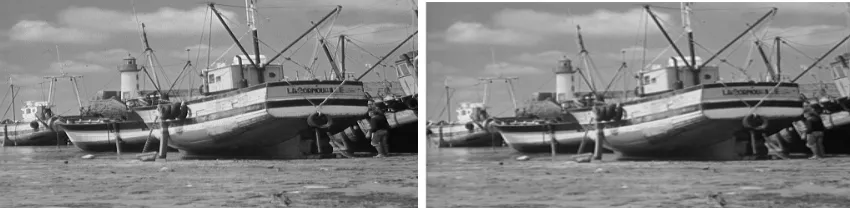 Figure 3. Boat imageFigure 4. Outcome of Boat Image 