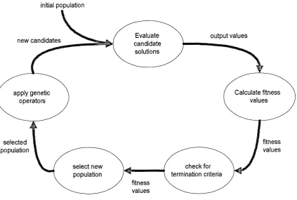 Figure 2.2. The genetic search cycle