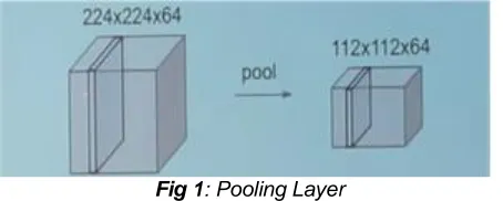 Fig 1: Pooling Layer 