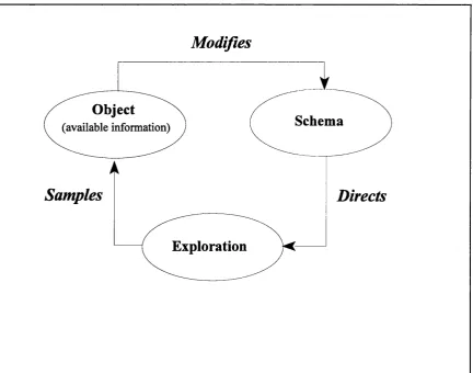 Figure 1.3; The perceptual cycle (adapted from Neisser, 1976).