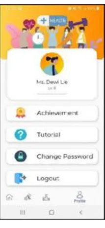 Figure 7. Profile Page 