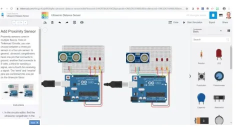 Figure. 9. Module activity for Traffic Light Simulator using LEDs and Breadboard 