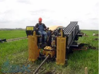 Fig 3 . Trenchless cabling. 