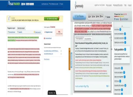 Figure-6 Screen shot of Grammarly                                                      