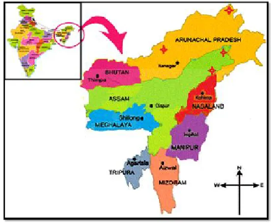 Figure 1: Location Map of study area. 