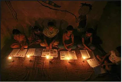 Figure 1: Solar power needed for villages 