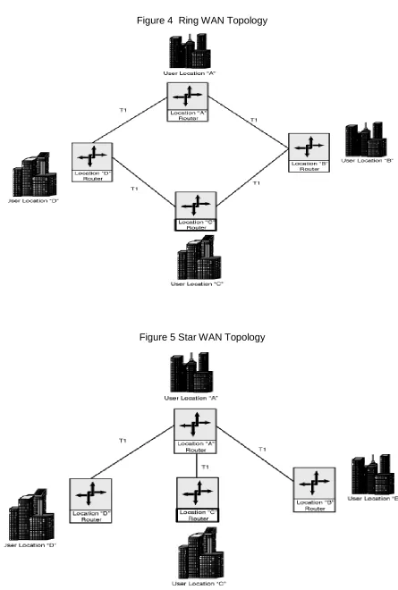 Figure 4  Ring WAN Topology 