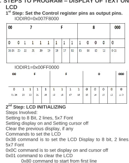 Figure:6 Illustration of shifting bits from 0 th position to 16th position of P1 Before passing this value to IOSET1 Register, we need to 