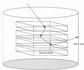 Figure 1.7. A Multiple Stack Compton Camera.