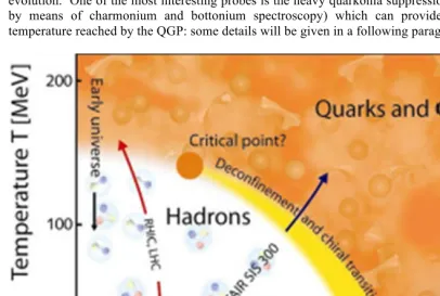 Fig. 1. Phase diagram of the nuclear matter 