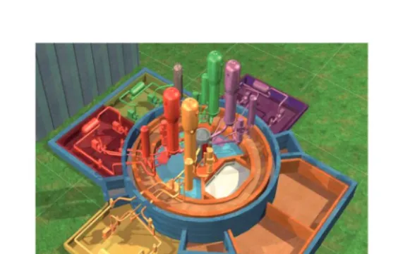 Fig. 8. – GenIII reactors based on Active Safety Systems. Left: EPR; right: ABWR.