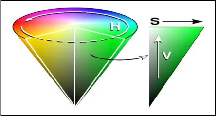 Figure 4: HSV cylinder (Wikipedia commons) 