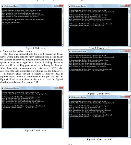 Figure 9.  Cloud server4 