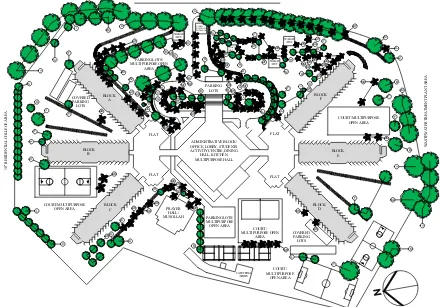 Figure 3. Landscape plan of CS-B (with reference to Said et al. 2004; LaFrankie 2010; Jabatan Perangkaan Bandar dan Desa 1995)