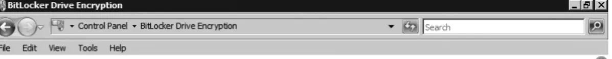 Figure 5.8  The Server Is Ready to Turn on BitLocker