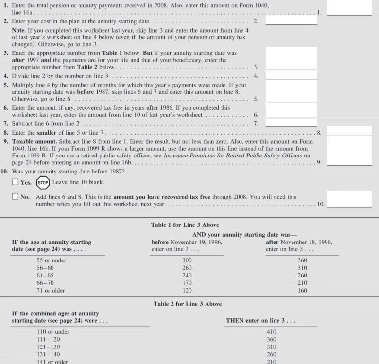Table 1 for Line 3 Above
