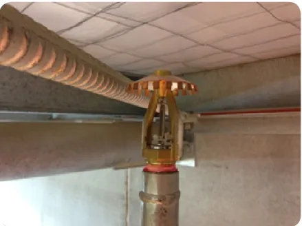 FIGURE 3 - OBSTRUCTED ESFR SPRINKLER