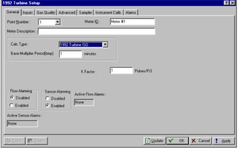 Figure 5-3.  ISO 9951 Meter Setup – FloBoss 500-Series  