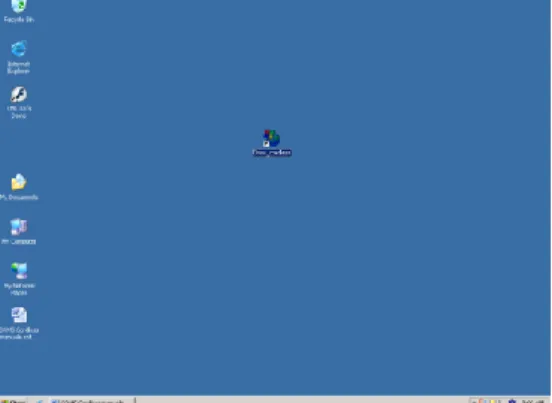 Figure 6 – Desktop link  Once established, double click on the desktop icon. 