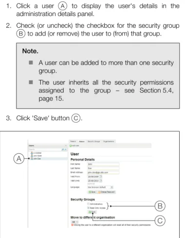 Fig. 5.12 Moving Users to Different OrganizationsA