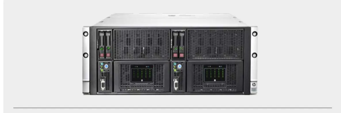 Figure 5. The HP ProLiant SL4540 Gen8 two-node server offers 25 disk drives per node.