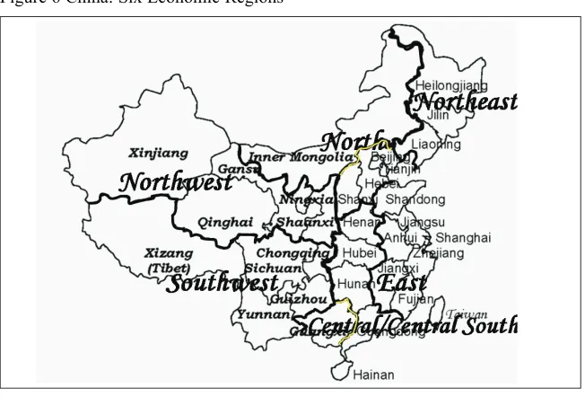 Figure 5 China: Three Economic Regions