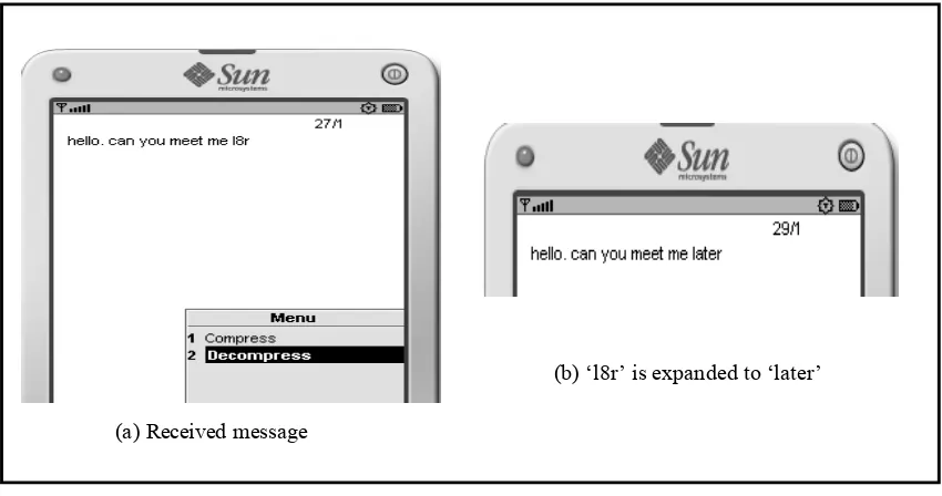 Figure 10.  Example of abbreviations in Bahasa Malaysia 