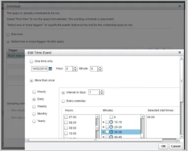 Figure 11. Data Query Scheduler 
