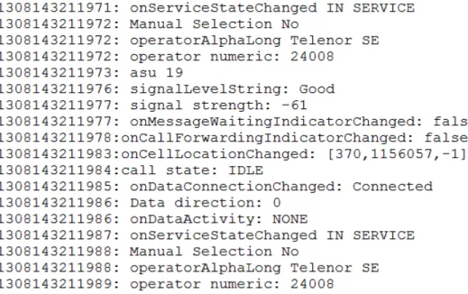 Figure 6 below is a part of the saved file of the calling application: 