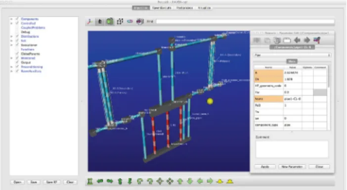 Figure 1: Input/Plant Layout visualization tab. 