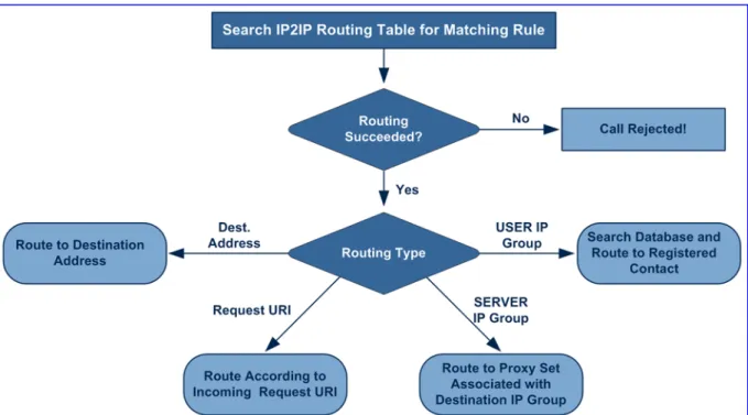 Figure 1-5: IP-to-IP Routing Types 
