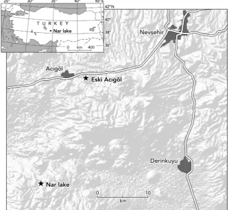 Figure 1.Location map for Nar Lake and