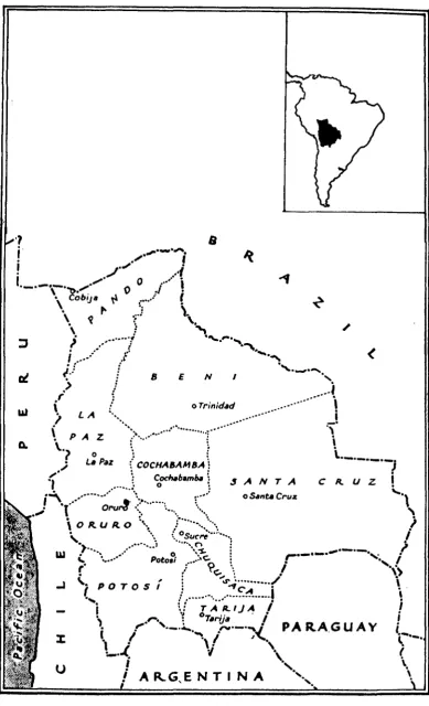Figure 1. The Department of Oruro. 