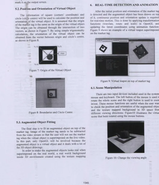 Figure 9 shows an exampleon the marker tag.