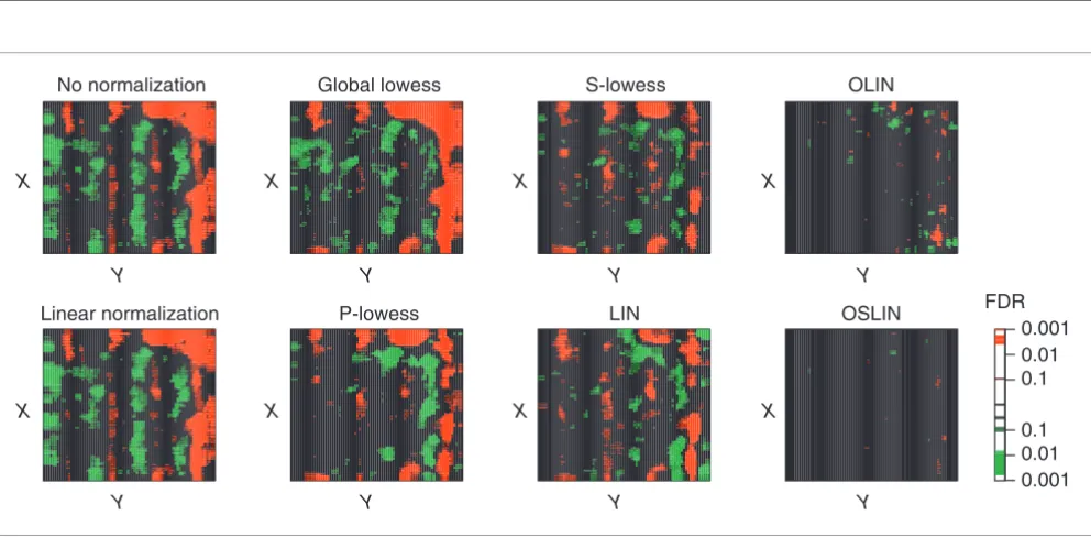 Figure 6MXY-plots of slide 1 of the apo AI experiment for raw and normalized data